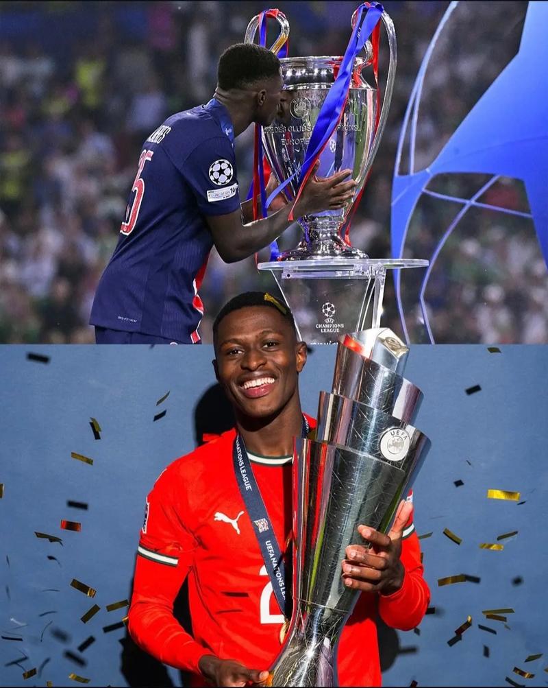 埃梅里传中努诺-门德斯头球破门，十人巴黎2-1领先！插图